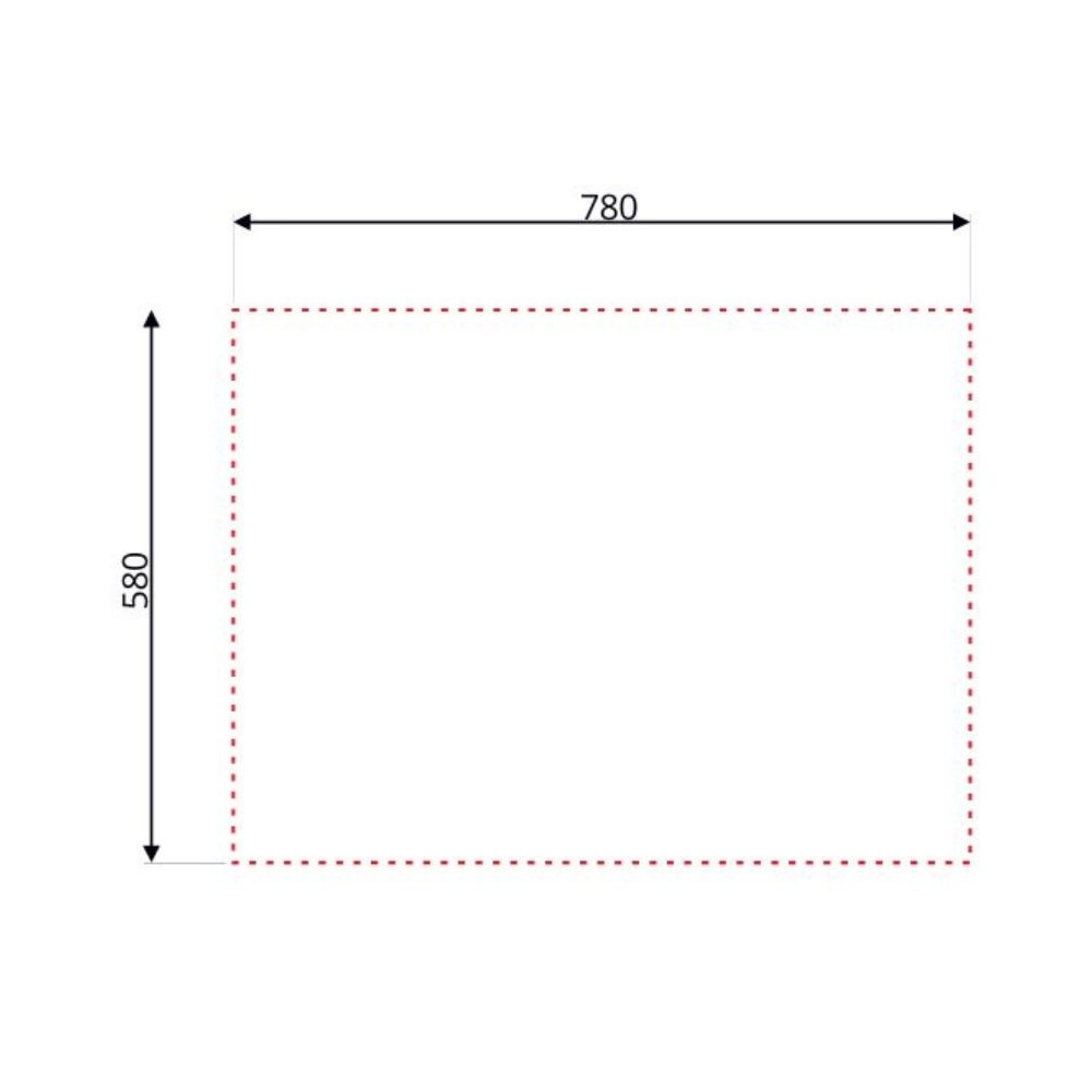 lavello da appoggio sa30 una vasca con gocciolatoio sinistro 80x60cm. inox, lavello singolo installato in top cucina moderno