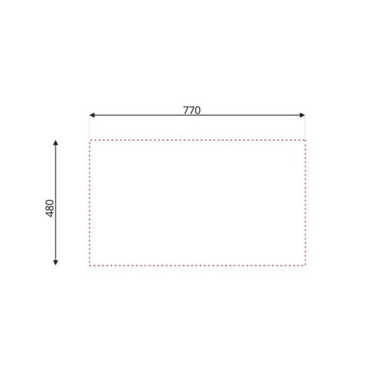 lavello classic 273 79x50 cm sinistro, lavello singolo installato in top cucina moderno