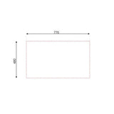 lavello classic 273 79x50 cm sinistro, lavello singolo installato in top cucina moderno