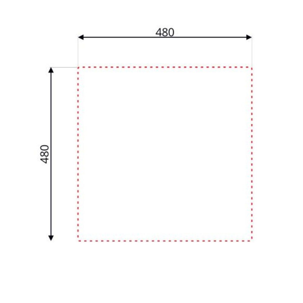 lavello 50x50 classic n24435as, dettaglio della superficie lucida in acciaio