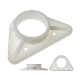 lavello 50x50 classic n24435as, vista laterale con bordo incasso a filo o semifilo