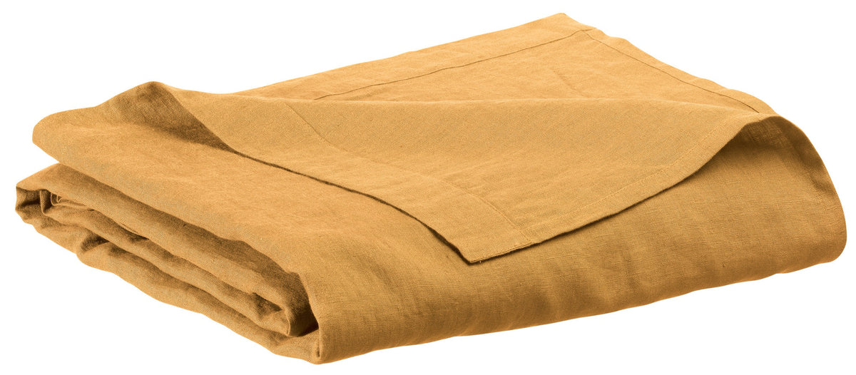 lenzuolo piano zeff ocra, colore ocra, taglia 240 x 300. lenzuolo piano elegante e versatile, ideale per ogni tipo di letto