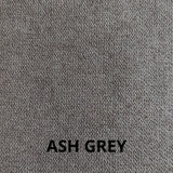 letto singolo ascoli contenitore in tessuto ash grigio, soluzione ideale per camerette, stanze degli ospiti o spazi relax