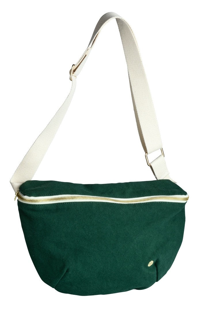 marsupio iona nori, colore nori, taglia 19 x 28. realizzato in cotone biologico, comodo e sostenibile per ogni giorno