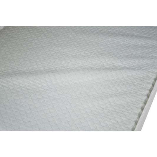 materasso singolo panchetta 80 anallergico e anti acaro 80x190x13 h cm, dettaglio del tessuto e cuciture di alta qualità