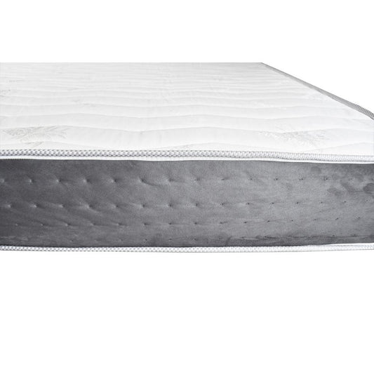 materasso singolo morea 80x190x23 cm., dettaglio del tessuto e cuciture di alta qualità