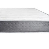 materasso singolo morea 80x190x23 cm., dettaglio del tessuto e cuciture di alta qualità