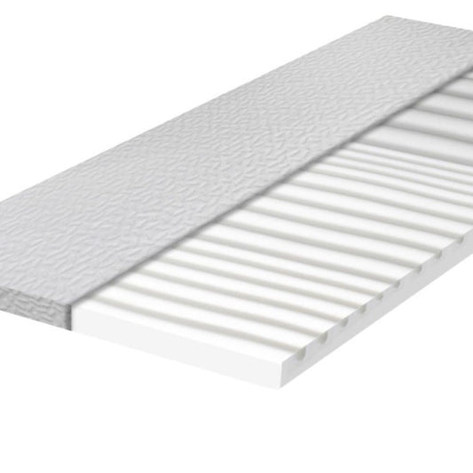 topper relax in memory massaggiante 120x190cm, dettaglio del rivestimento tecnico e traspirante