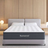 materasso matrimoniale balto 160x190x25 h cm tessuto antibatterico, materasso memory o a molle, ideale per due persone