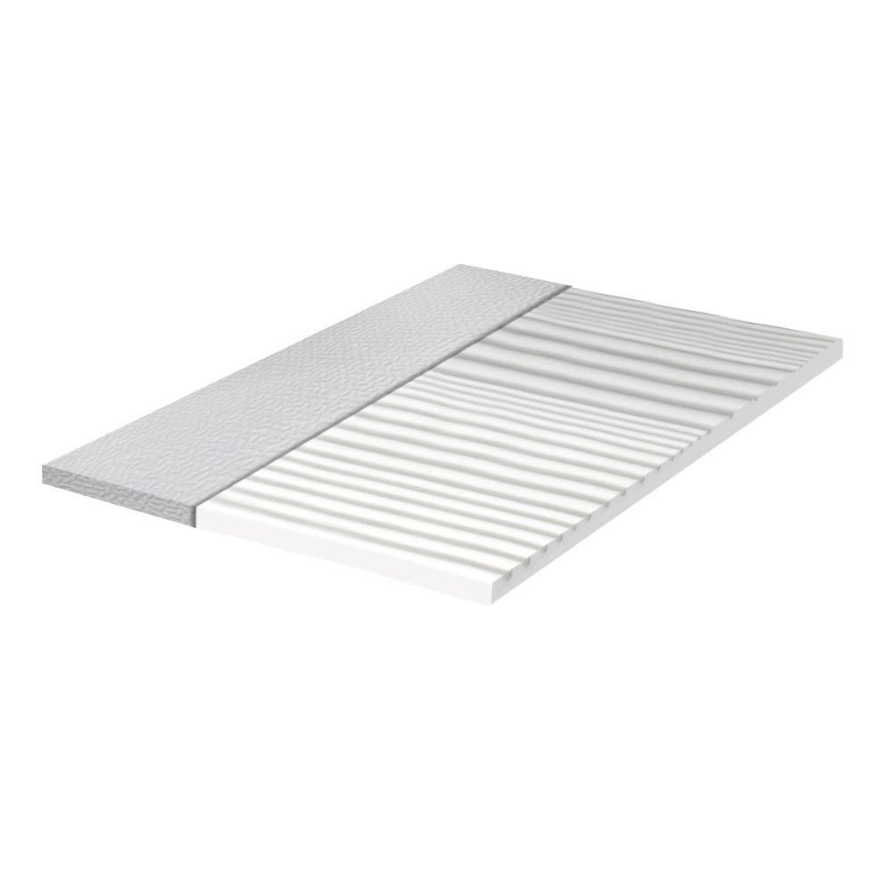 topper relax in memory massaggiante 160x190 cm, materasso matrimoniale 160x190 visto frontalmente