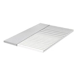 topper relax in memory massaggiante 160x190 cm, materasso matrimoniale 160x190 visto frontalmente