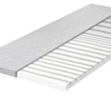 topper relax in memory massaggiante 160x190 cm, dettaglio del rivestimento anallergico e traspirante