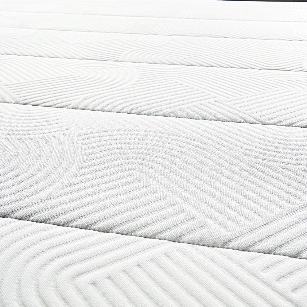 materasso matrimoniale manni 160x190x25 cm., materasso posizionato su letto matrimoniale classico