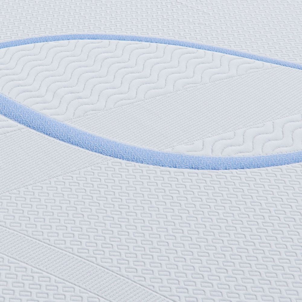 materasso matrimoniale pergamo con molle insacchettate e tessuto poliestere antiscivolo 160x190xh30 cm., zoom sui materiali interni per comfort e sostegno