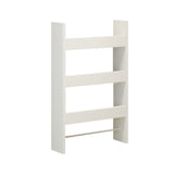 mensola da parete alisa 3 ripiani bianca, soluzione salvaspazio per tenere tutto in ordine con stile