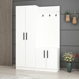 armadio ingresso dante con appendiabito colore bianco, perfetto per accogliere con stile all’ingresso di casa