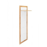 pannello appendiabiti wien 43 da ingresso rovere bianco, perfetto per accogliere con stile all’ingresso di casa