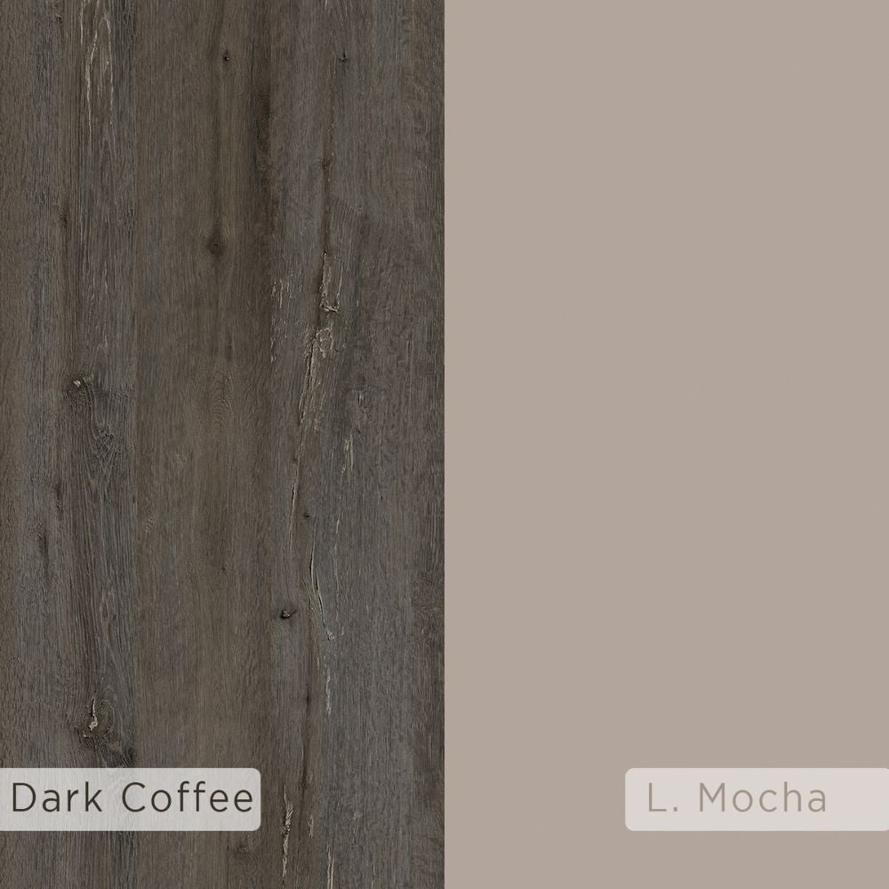 mobile ingresso scarpiera holdon colore tortora dark coffee, design moderno, minimalista o vintage per ogni stile