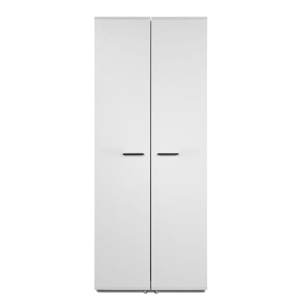 scarpiera lugo 02a con 2 ante e 5 scomparti colore bianco, finitura moderna e funzionale per ogni ambiente della casa