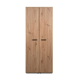 scarpiera lugo 02a con 2 ante e 5 scomparti colore quercia, finitura moderna e funzionale per ogni ambiente della casa