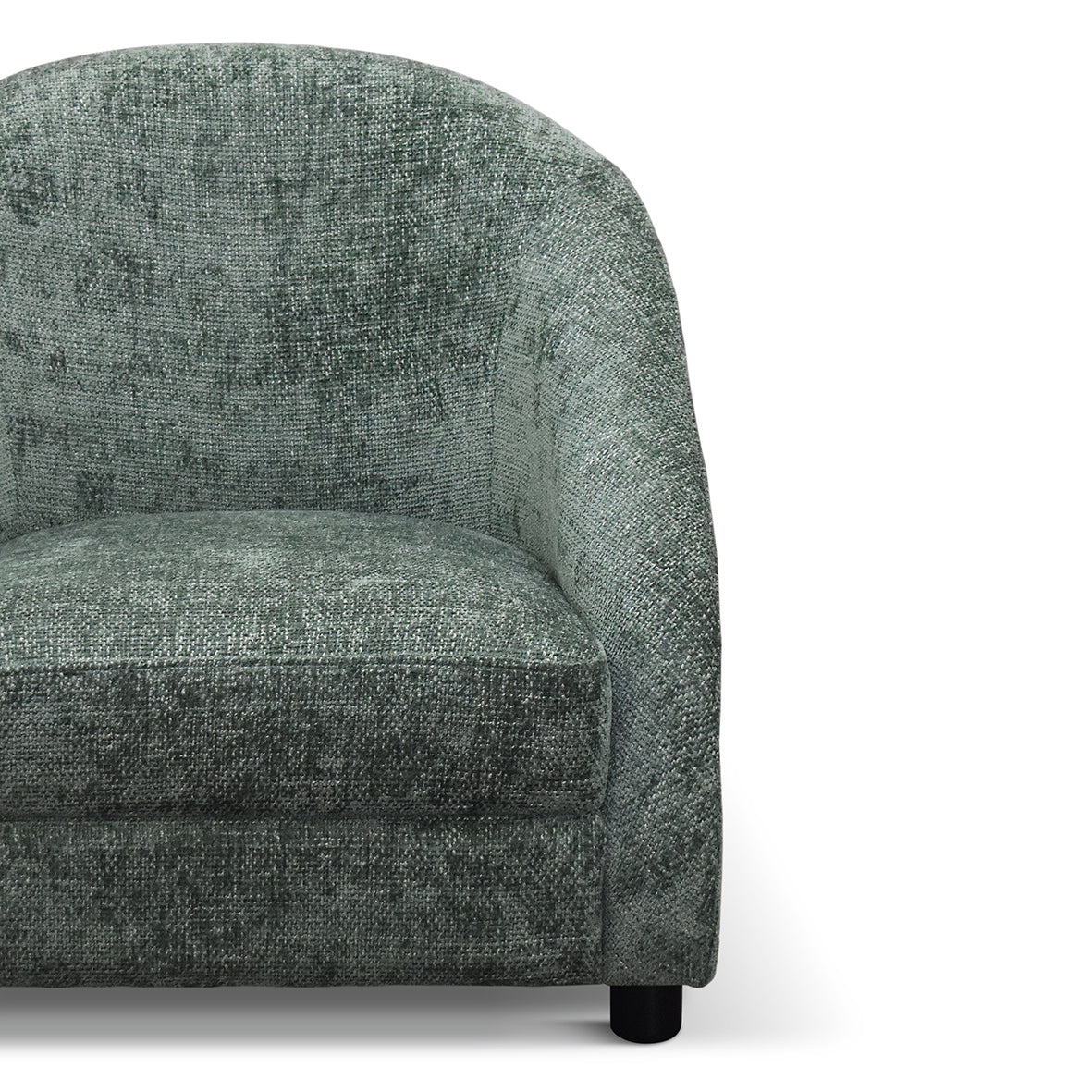 poltrona grenoble in tessuto verde, perfetta per aggiungere comfort ed eleganza all’arredamento