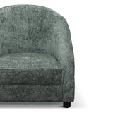 poltrona grenoble in tessuto verde, perfetta per aggiungere comfort ed eleganza all’arredamento
