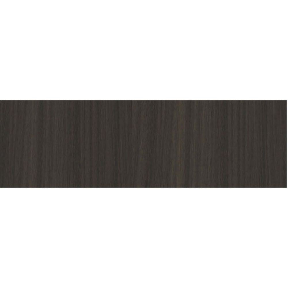 pannello decorativo 1220x3000x5 mm. colore effetto legno noce, vista ambientata in soggiorno, camera o ufficio