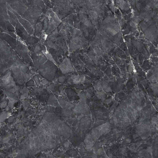 pannello decorativo 1220x3000x5 mm. colore effetto marmo nero lucido, dettaglio delle texture e materiali naturali o moderni