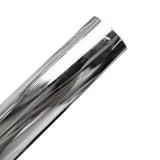 piede in metallo cromato diametro 4,2 cm altezza 20 cm, accessori per personalizzare mobili da interno