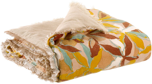 piumino stampato alina dragée, colore dragée, taglia 85 x 200. vista frontale del piumino su sfondo bianco, perfetto per... 1956