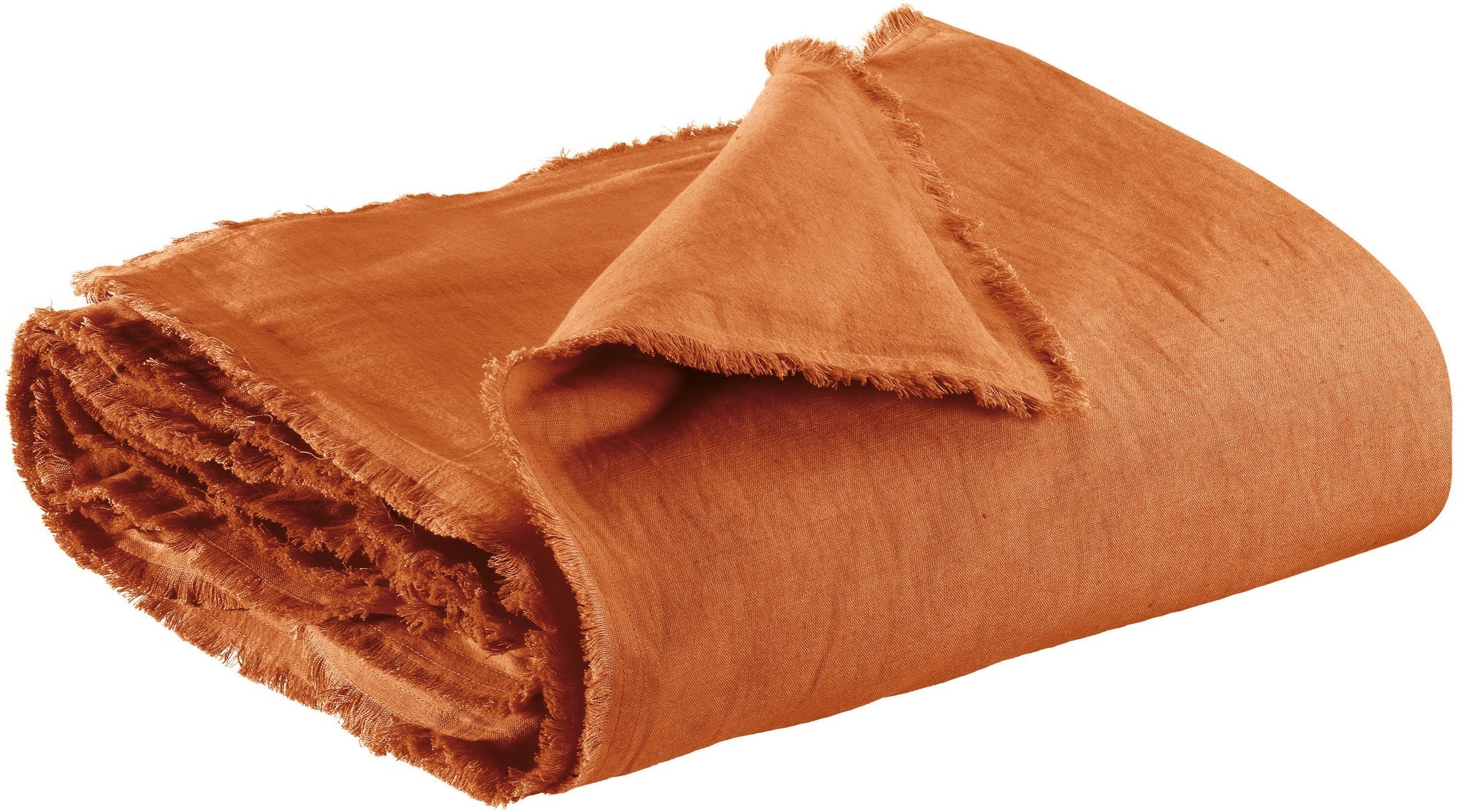 piumino tinta unita laly rame, colore rame, taglia 85 x 200. vista frontale del piumino su sfondo bianco, perfetto per...