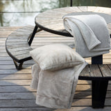 plaid liwen naturale, colore naturale, taglia 140 x 180. coperta plaid soffice e calda, ideale per coccolarsi nelle stagioni...