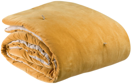 plaid con punti annodati elise mais, colore mais, taglia 140 x 200. plaid piegato in vista frontale su fondo bianco,... 2000