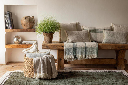 plaid jacquard jane multico, colore multico, taglia 130 x 160. coperta plaid soffice e calda, ideale per coccolarsi nelle...