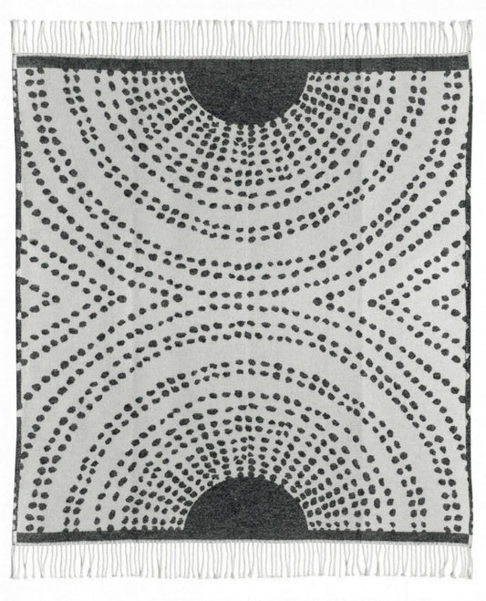 plaid riciclato taina carbone, colore carbone, taglia 127 x 160. coperta plaid soffice e calda, ideale per coccolarsi nelle...