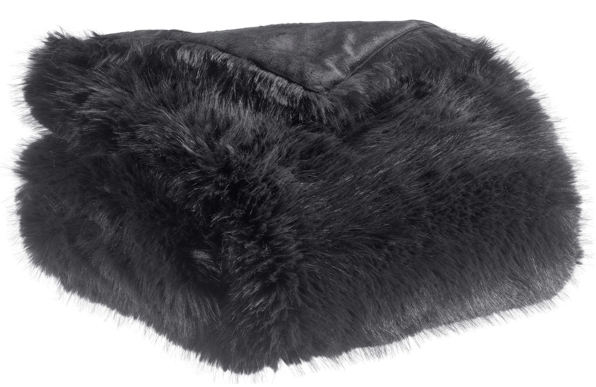 plaid riciclato nolan caviale, colore caviale, taglia 130 x 170. plaid piegato in vista frontale su fondo bianco, perfetto...