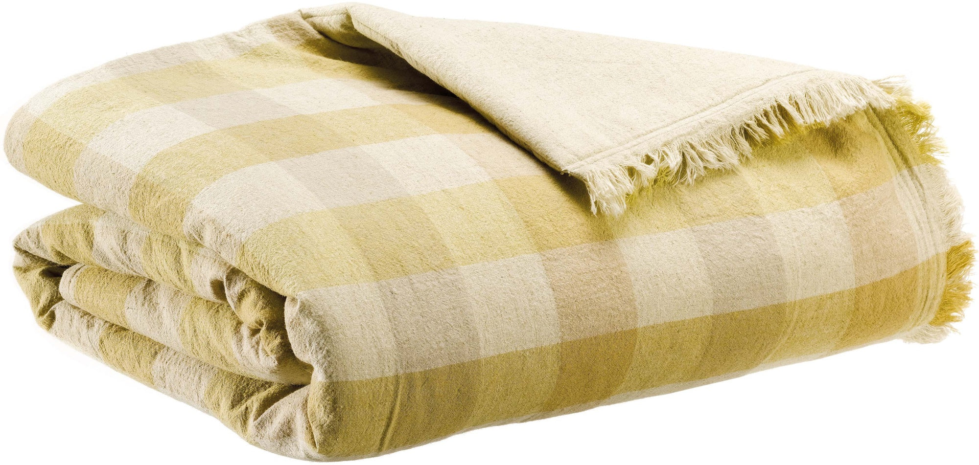 cuscino jacquard jane  bronzo, colore bronzo, taglia 135 x 200. plaid piegato in vista frontale su fondo bianco, perfetto...