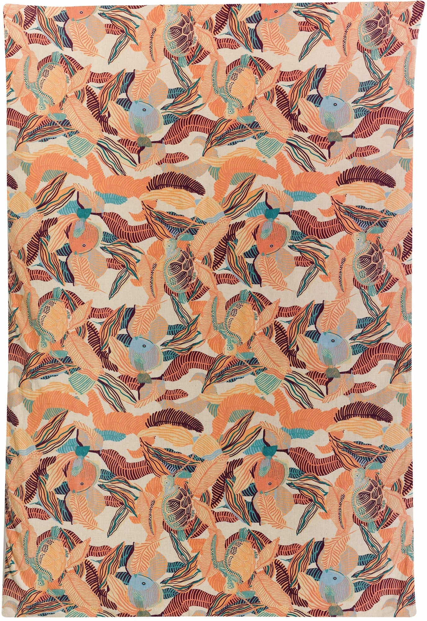 plaid stampato dori papaya, colore papaya, taglia 135 x 200. coperta plaid soffice e calda, ideale per coccolarsi nelle...