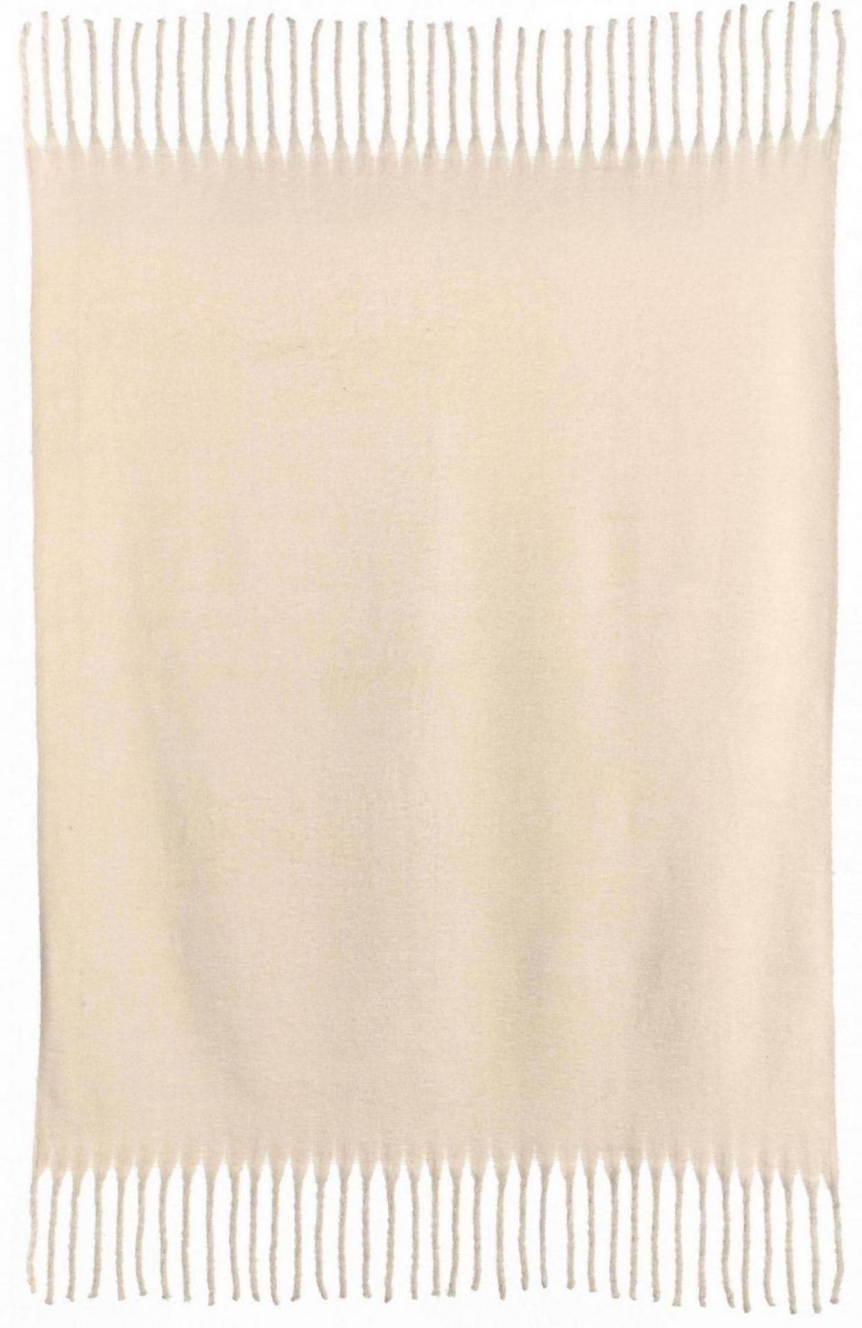 plaid tinta unita riciclato isabel neve, colore neve, taglia 130 x 160. coperta plaid soffice e calda, ideale per coccolarsi...