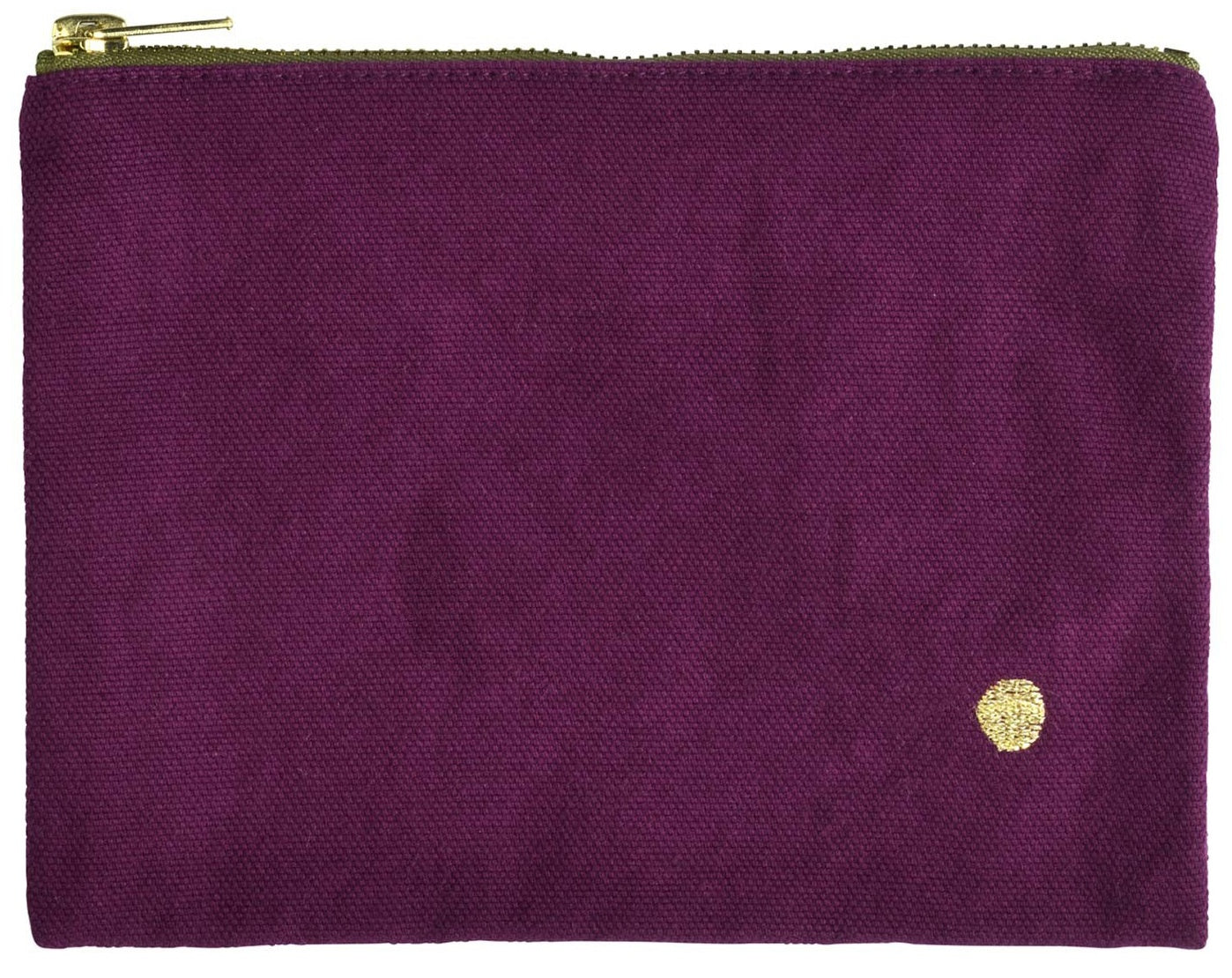 pochette iona pioggia viola, colore pioggia viola, taglia 14 x 19 x 1. dettaglio del prodotto da bagno