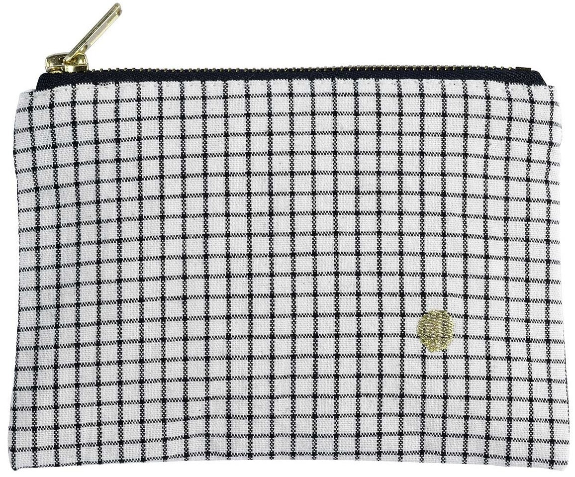 pochette gustave caviar, colore gustave caviar, taglia s. dettaglio del prodotto da bagno