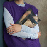 pochette iona multicolore, colore multicolore, taglia 19 x 28 x 1. dettaglio del prodotto da bagno