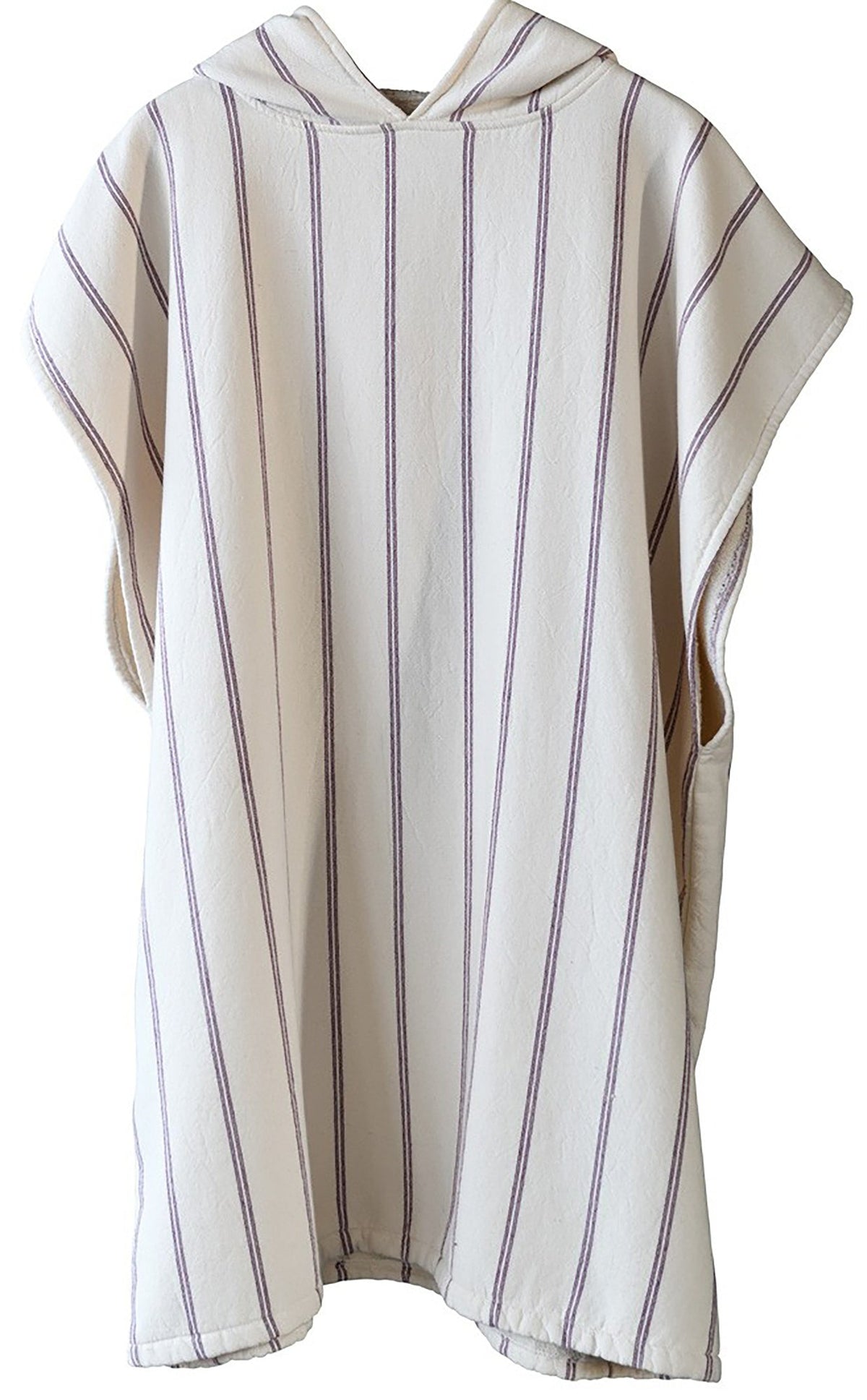 poncho marina pioggia viola, colore pioggia viola, taglia 95 x 80. poncho in cotone naturale, leggero e traspirante per ogni stagione