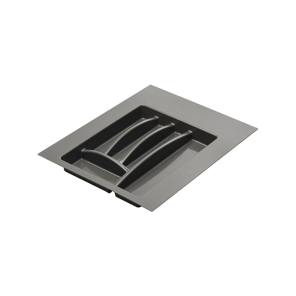 portaposate 8102n 5 scomparti per cassetto da 40 o 45 cm, portaposate da cassetto visto frontalmente