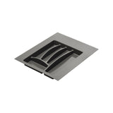 portaposate 8102n 5 scomparti per cassetto da 40 o 45 cm, portaposate da cassetto visto frontalmente