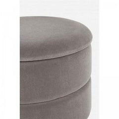 Pouf contenitore PAVLINA grigio scuro