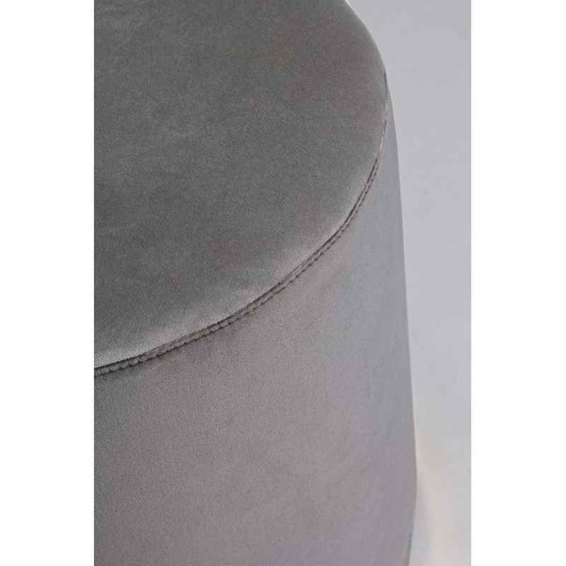 pouf lucilla grigio, complemento d’arredo ideale per soggiorno o camera