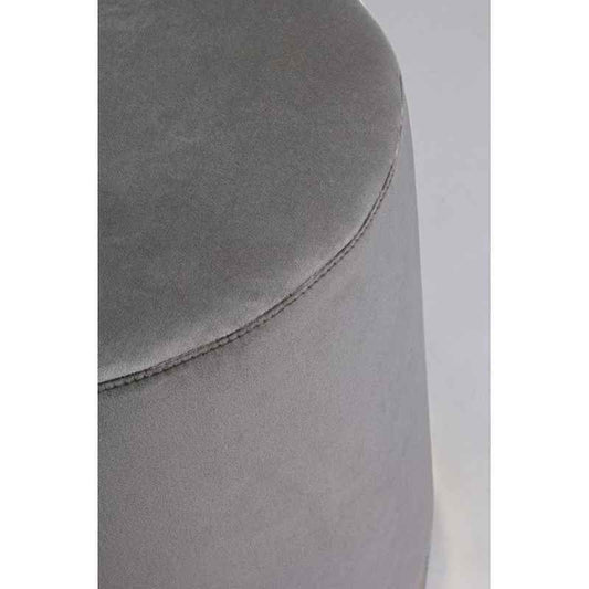 pouf lucilla grigio, complemento d’arredo ideale per soggiorno o camera