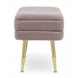 Panca singola contenitore PAVLINA mauve 50X35X42 cm