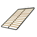 rete una piazza e mezza a doghe per letto contenitore 170rete120x190ch, rete letto 120x190 una piazza e mezza vista frontalmente